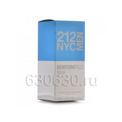 Carolina Herrera "212 Men NYC Pills" 80 ml