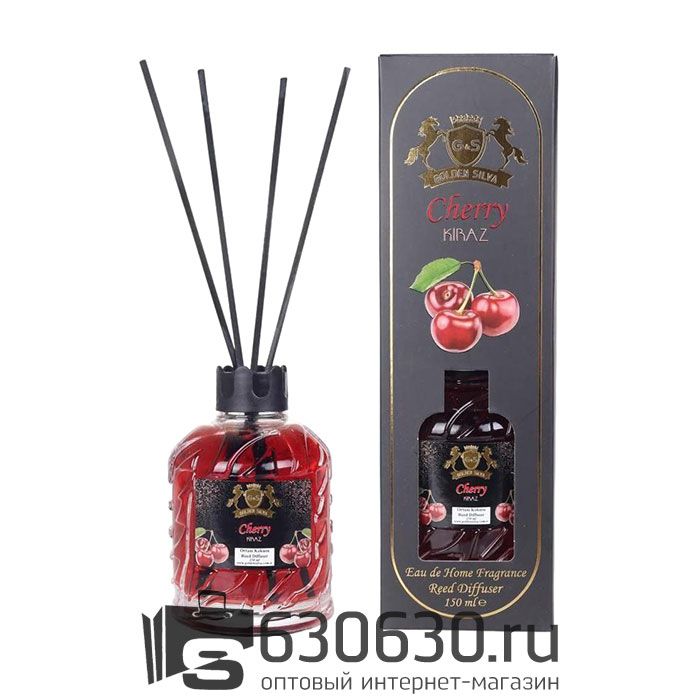 Аромадиффузор с палочками для дома Golden Silva "Cherry Kibaz" 150 ml