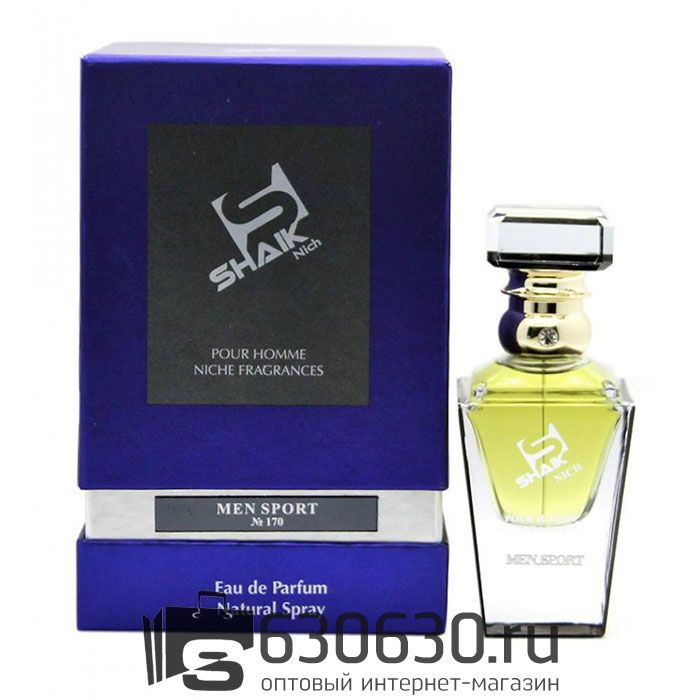 SHAIK NICH №170 MEN SPORT (CHANEL ALLURE HOMME SPORT) 50 ML