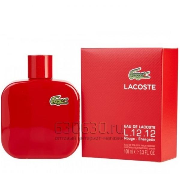 Lacoste "Eau De Lacoste L.12.12 Rouge-Energetic" 100 ml