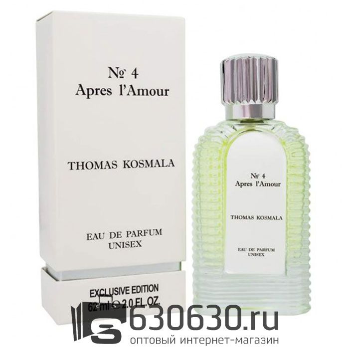 Мини-тестер Thomas Kosmala "№ 4 Apres L'Amour Eau De Parfum" 62 ml DUBAI Duty Free