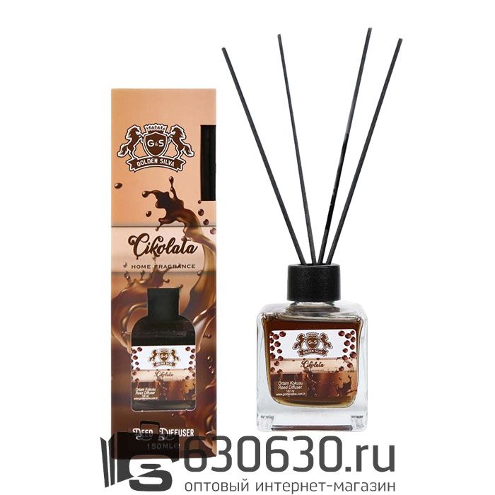 Аромадиффузор с палочками для дома Golden Silva "Cicolata" 150 ml