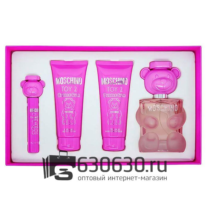 Подарочный набор Moschino "Toy 2 Bubble Gum" 4 в 1