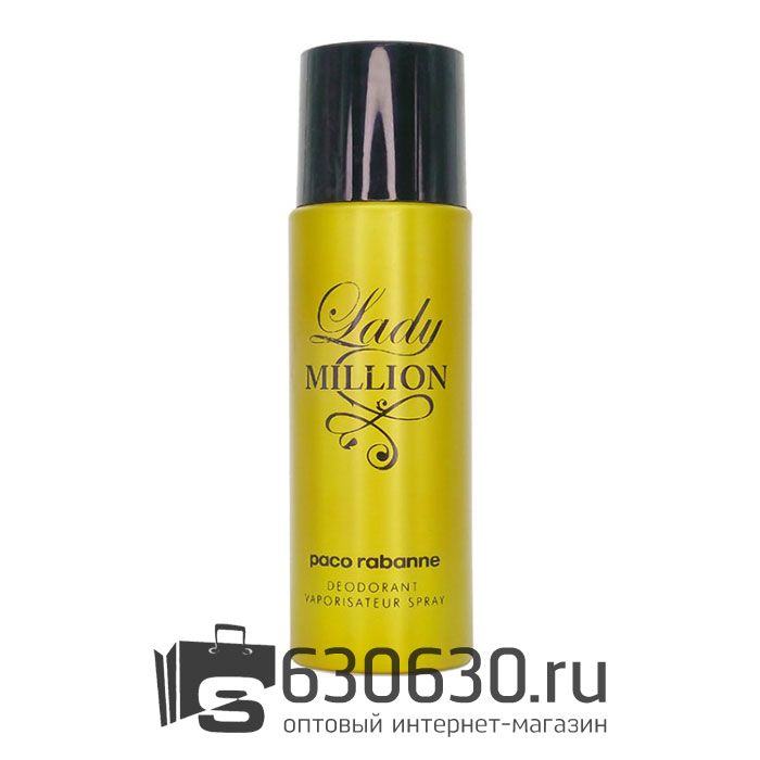 Парфюмированный Дезодорант Paco Rabanne "Lady Million" 200 ml