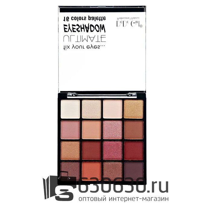 Тени для век DoDo Girl "ULTIMATE Eyeshadow" 16 оттенков