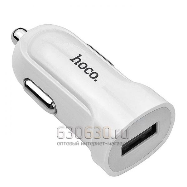 Автомобильное зарядное устройство Hoco Z2 (1USB+ip) 