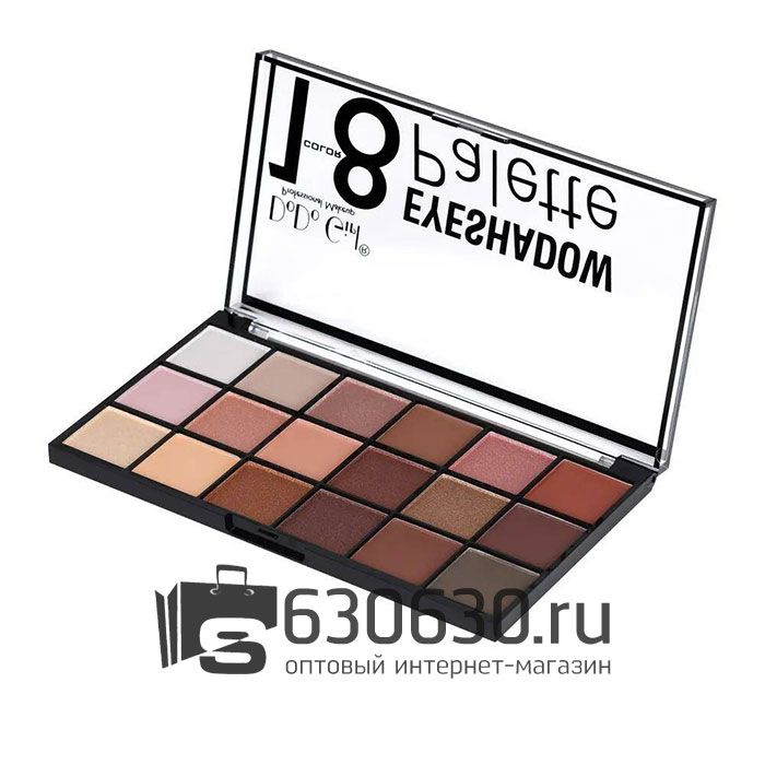 Тени для век DoDo Girl "Eyeshadow Palette" 18 оттенков