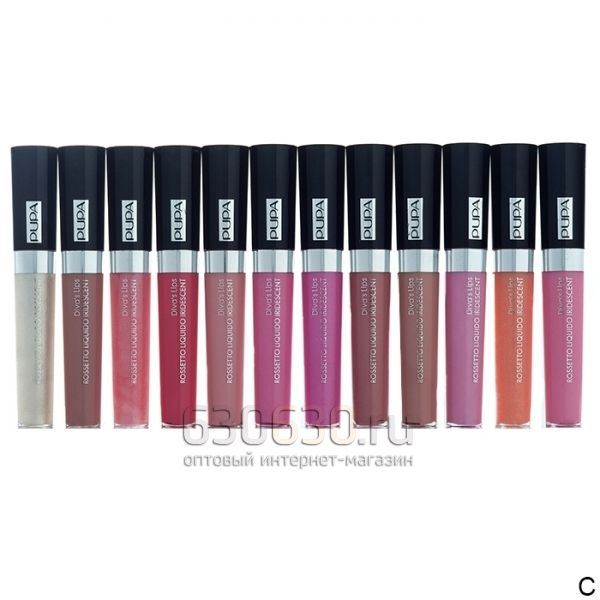 Блеск для губ Pupa Milano "Diva's Lips" 12 in 8 ml