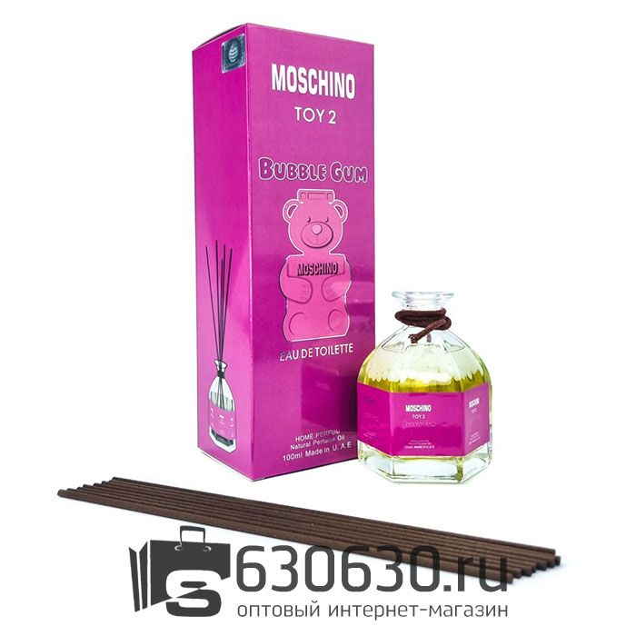 Аромадиффузор с палочками Moschino "Toy 2 Bubble Gum'' 100 ml