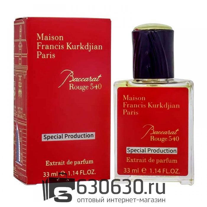 Мини-парфюм Maison Francis Kurkdjian "Baccarat Rouge 540 Extrait" 33 ml Special Production