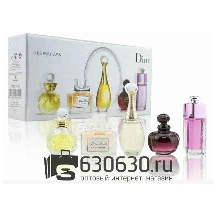 Подарочный Набор Christian Dior Men "Les Parfums" 5 в 1