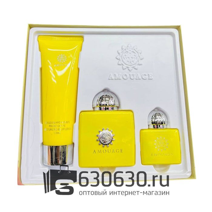 Подарочный набор Amouage "Love Mimosa" 3 в 1