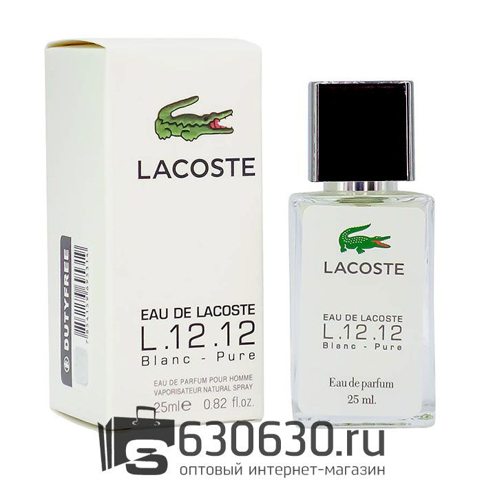 Мини парфюм Lacoste "Eau De Lacoste L.12.12 Blanc - Pure" 25 ml