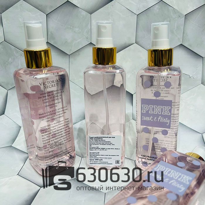 Спрей парфюмированный для тела Victoria's Secret "PINK Sweet & Flirty" 250 ml