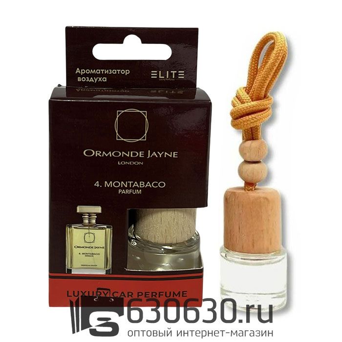 Aвтомобильная парфюмерия Ormonde Jayne "4. Montabaco" LUXURY CAR PERFUME 8 ml