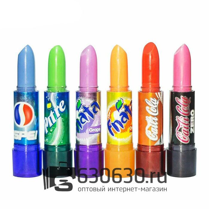 Ароматный бальзам для губ Caili Cola "Lip Balm" 1уп.X24шт.