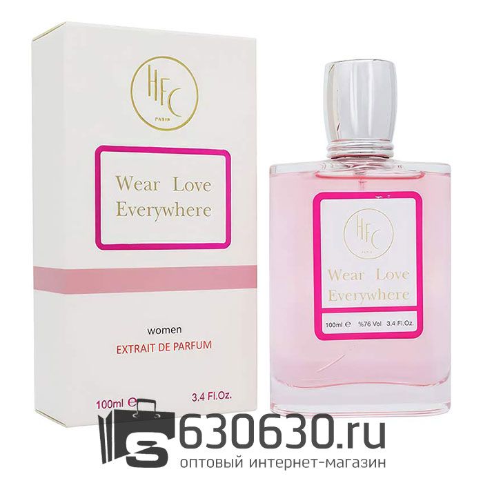 Tester Color Box Haute Fragrance Company "Wear Love Everywhere" 100 ml