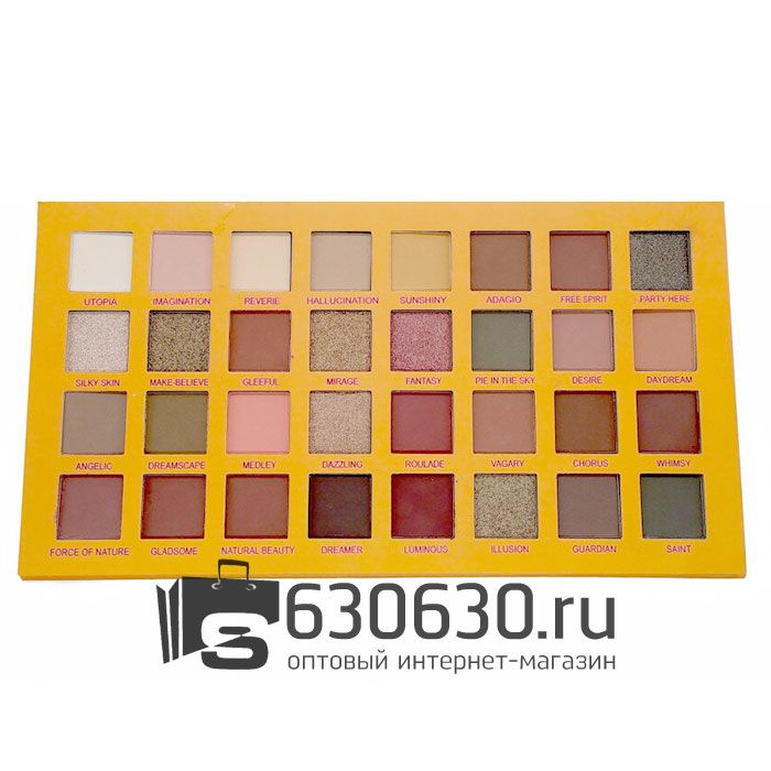 Палетка теней Coco Urban "Nude Fantasia 32 Shade Eyeshadow Palette" 32 оттенка