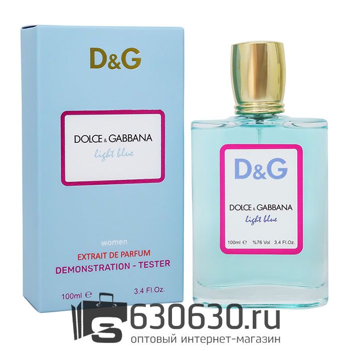 Tester Color Box Dolce & Gabbana "Light Blue Women" 100 ml