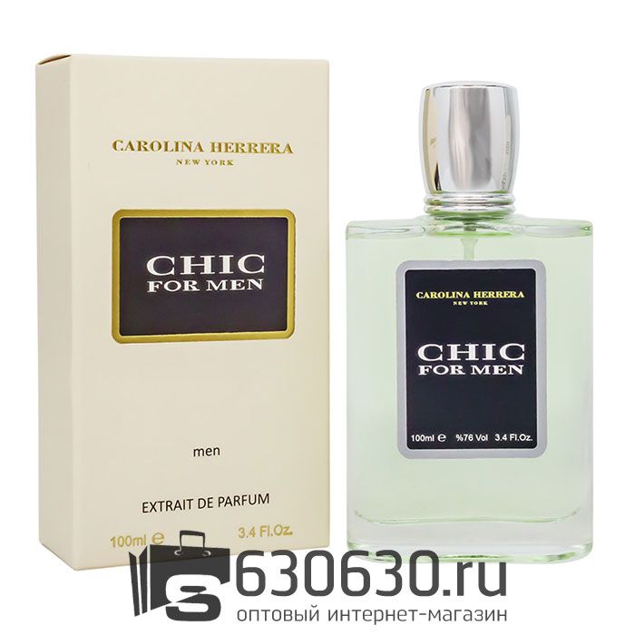 Tester Color Box Carolina Herrera "Chic For Men" 100 ml