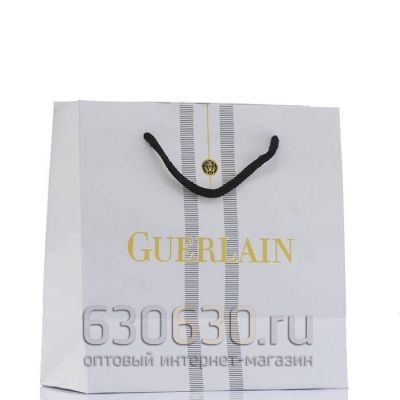 Подарочный Пакет "Guerlain"(с полоской) 16 x 17 см