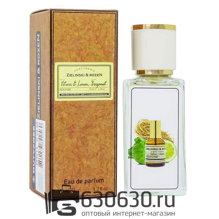 Мини парфюм ZIELINSKI & ROZEN "Vetiver & Lemon, Bergamot" 35 ml