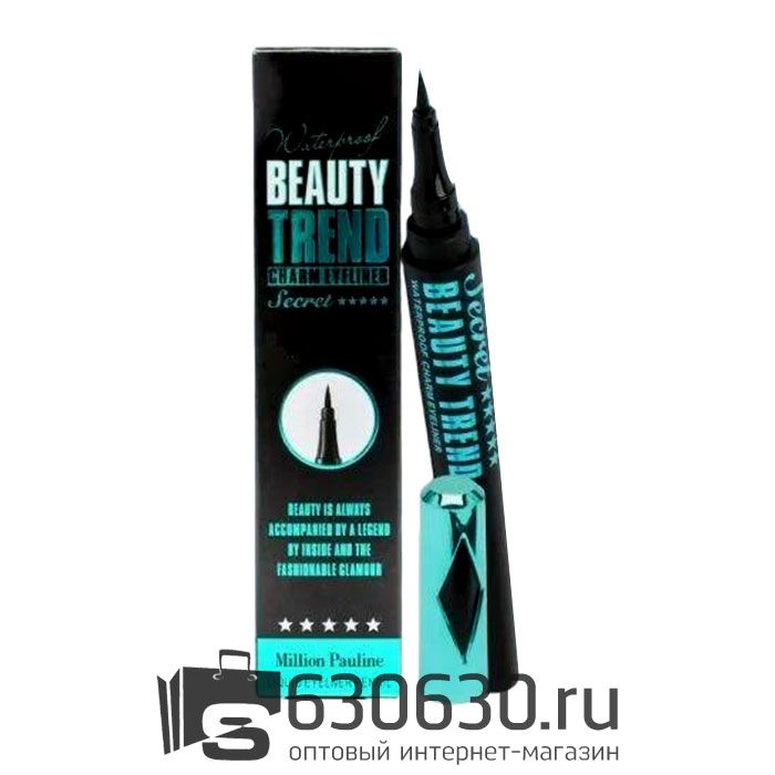 Водостойкая подводка-фломастер Million Pauline "Beauty Trend Charm Eyeliner"