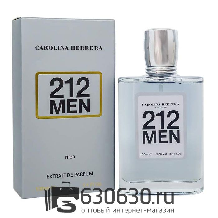 Tester Color Box Carolina Herrera "212 Men" 100 ml