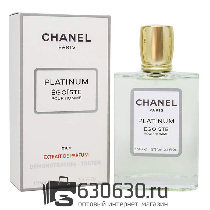 Tester Color Box Chanel "Egoiste Platinum" 100 ml