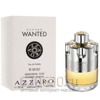 ТЕСТЕР Azzaro "Wanted Pour Homme" 100 ml