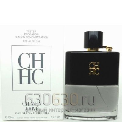 ТЕСТЕР Carolina Herrera "CH Mеn Prive" 100 ml