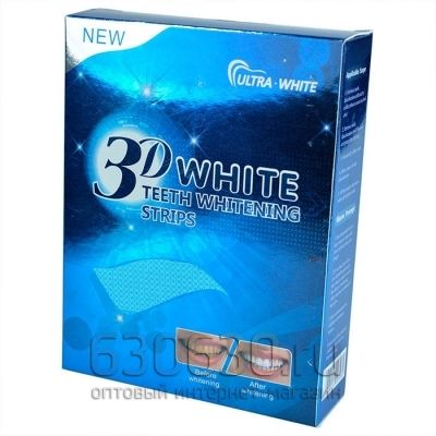 Отбеливающие Полоски Для Зубов 3D White Teeth Whitening Strips (14 шт)