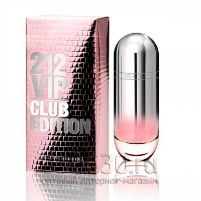 Carolina Herrera "212 Vip Club Edition 2015"  80 ml