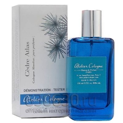 ТЕСТЕР Atelier Cologne "Cedre Atlas Cologne Absolue Pure Perfume" 100 ml