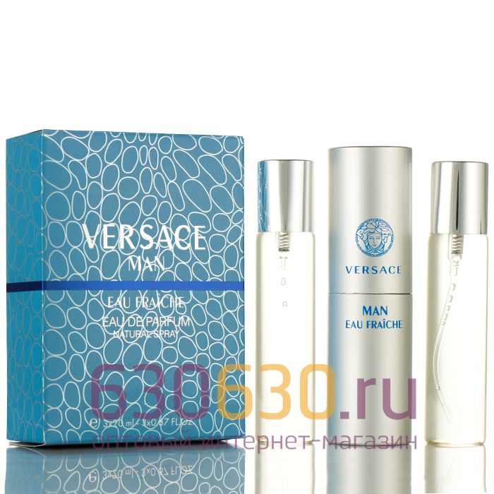 Versace "Man Eau Fraiche" 3 х 20 ml