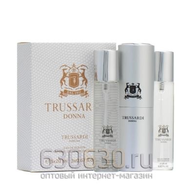 Trussardi "Donna" 3 х 20 ml