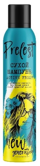  Сухой шампунь Прелесть Professional Generation Active FRESH, 200 мл (оригинал)  