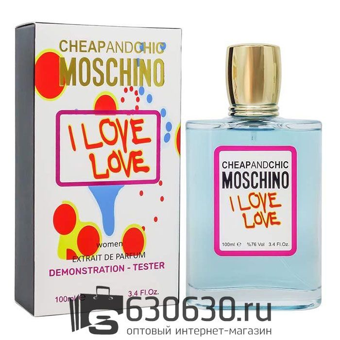 Tester Color Box Moschino "Cheap And Chic I Love Love" 100 ml