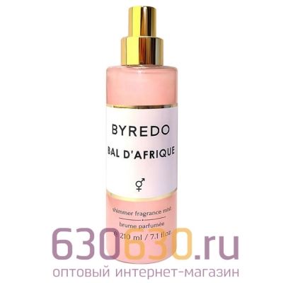 Парфюмированный спрей-дымка с шиммером для тела Byredo "Bal D'Afrique" 210 ml