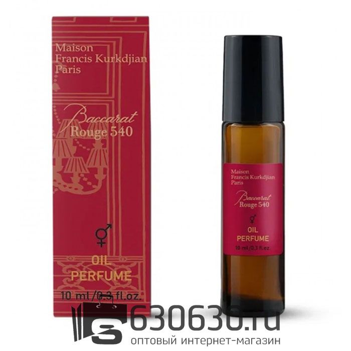 Масляные духи Maison Francis Kurkdjian "Baccarat Rouge 540 Extrait" 10 ml