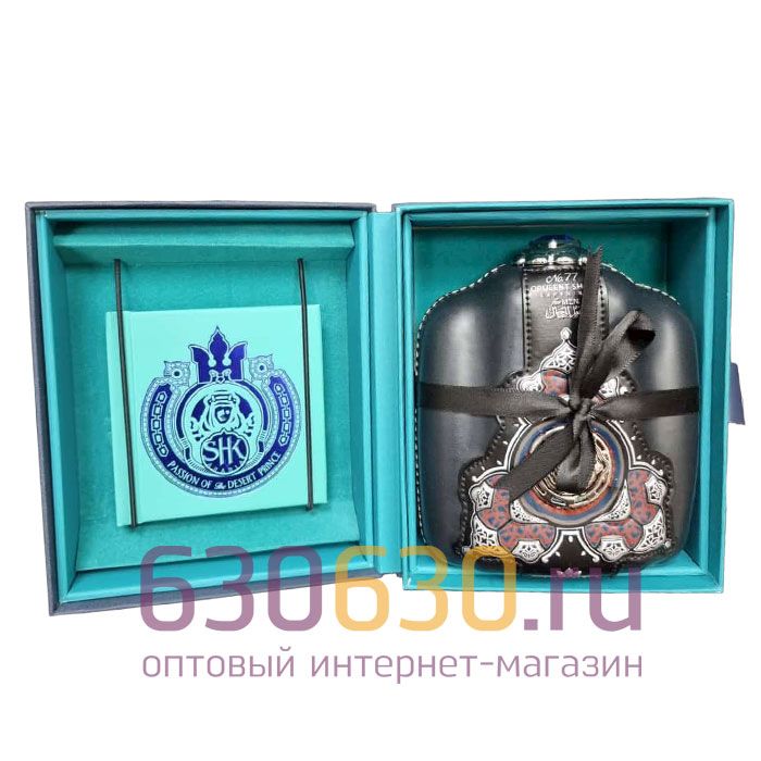 Евро Shaik "Opulent Shaik For Men Sapphire Designer Shaik No77" 100 ml (в кожаном чехле)