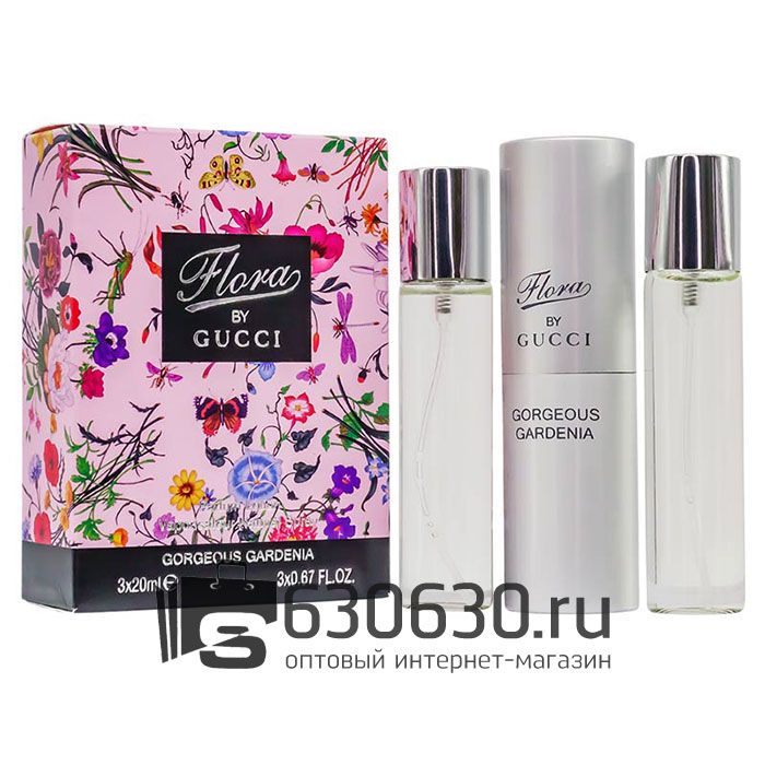 Gucci "By Flora Cucci Gorgeous Gardenia" 3 х 20 ml