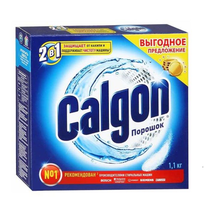 Calgon 2 в 1 Средство для cмягчения воды 1,1 кг