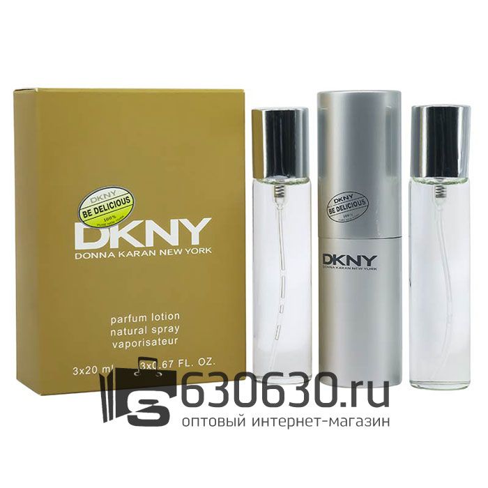 Donna Karan "DKNY Be Delicious" 3 х 20 ml