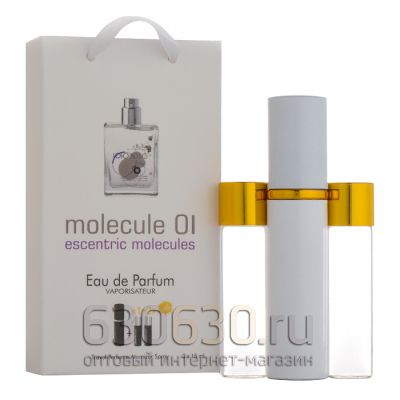 Travel Pheromon Escentric Molecules "Molecule 01 Eau De Parfum" 3x15 ml