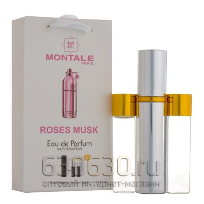 Travel Pheromon Montale "Roses Musk Eau De Parfum" 3x15 ml