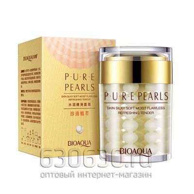 Увлажняющий крем для лица BioAqua "Pure Pearls" (жемчужная эссенция) 35 g