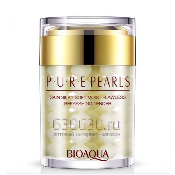 Увлажняющий крем для лица BioAqua "Pure Pearls" (жемчужная эссенция) 35 g