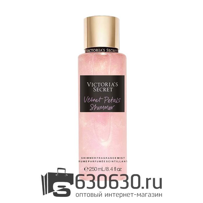 Victoria's Secret парфюмированная дымка-спрей для тела "Velvet Petals Shimmer NEW" 250 ml