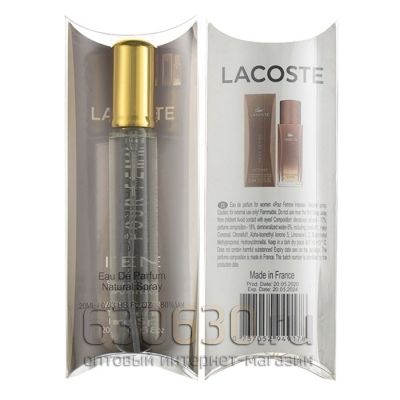 Lacoste "Eau de Lacoste Pour Femme intense" 20 ml